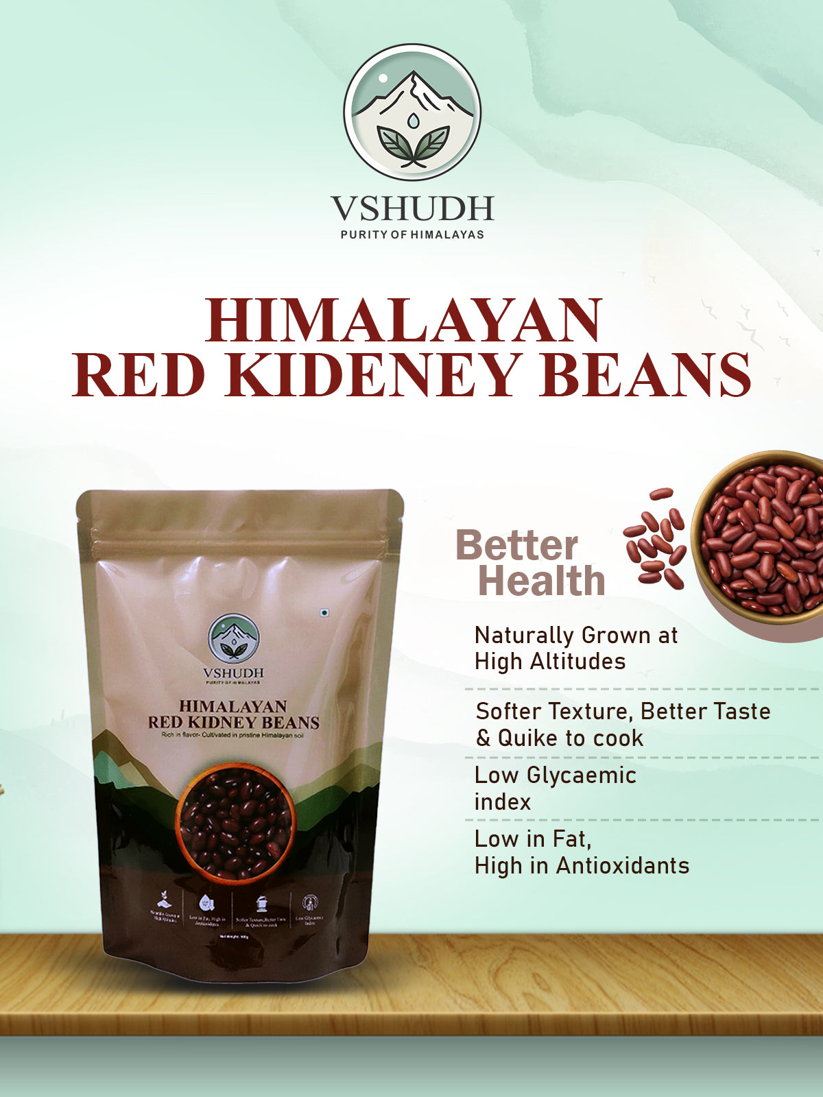 Himalayan Red Kidney Beans (Rajma)