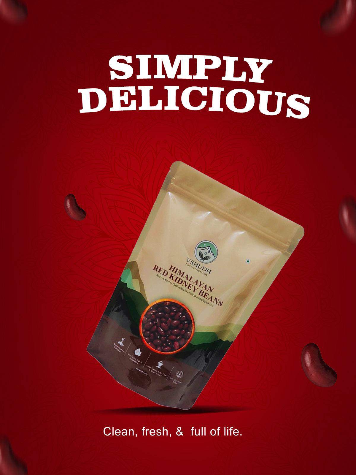 Himalayan Red Kidney Beans (Rajma)